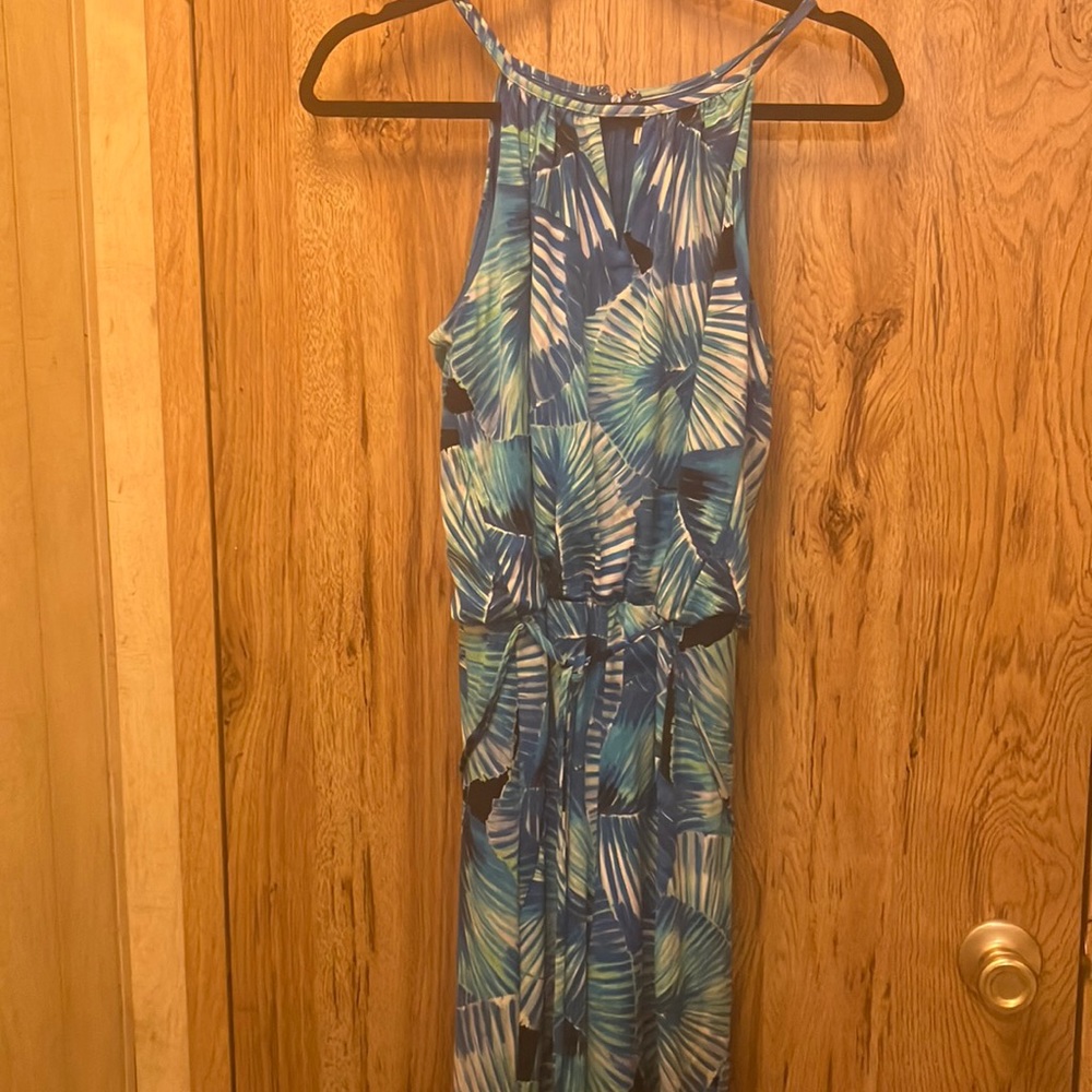 Casual but dressy capri style jumpsuit